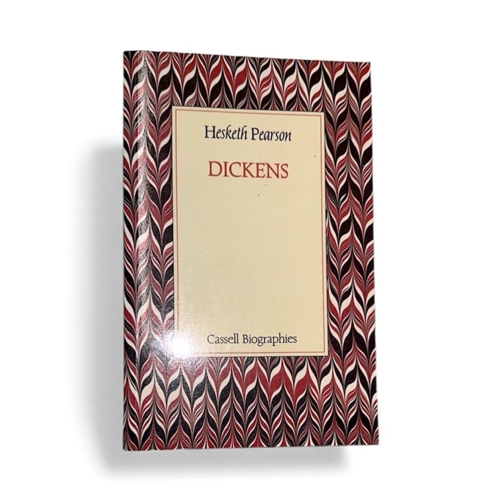 Dickens Book with Red and Black Cover